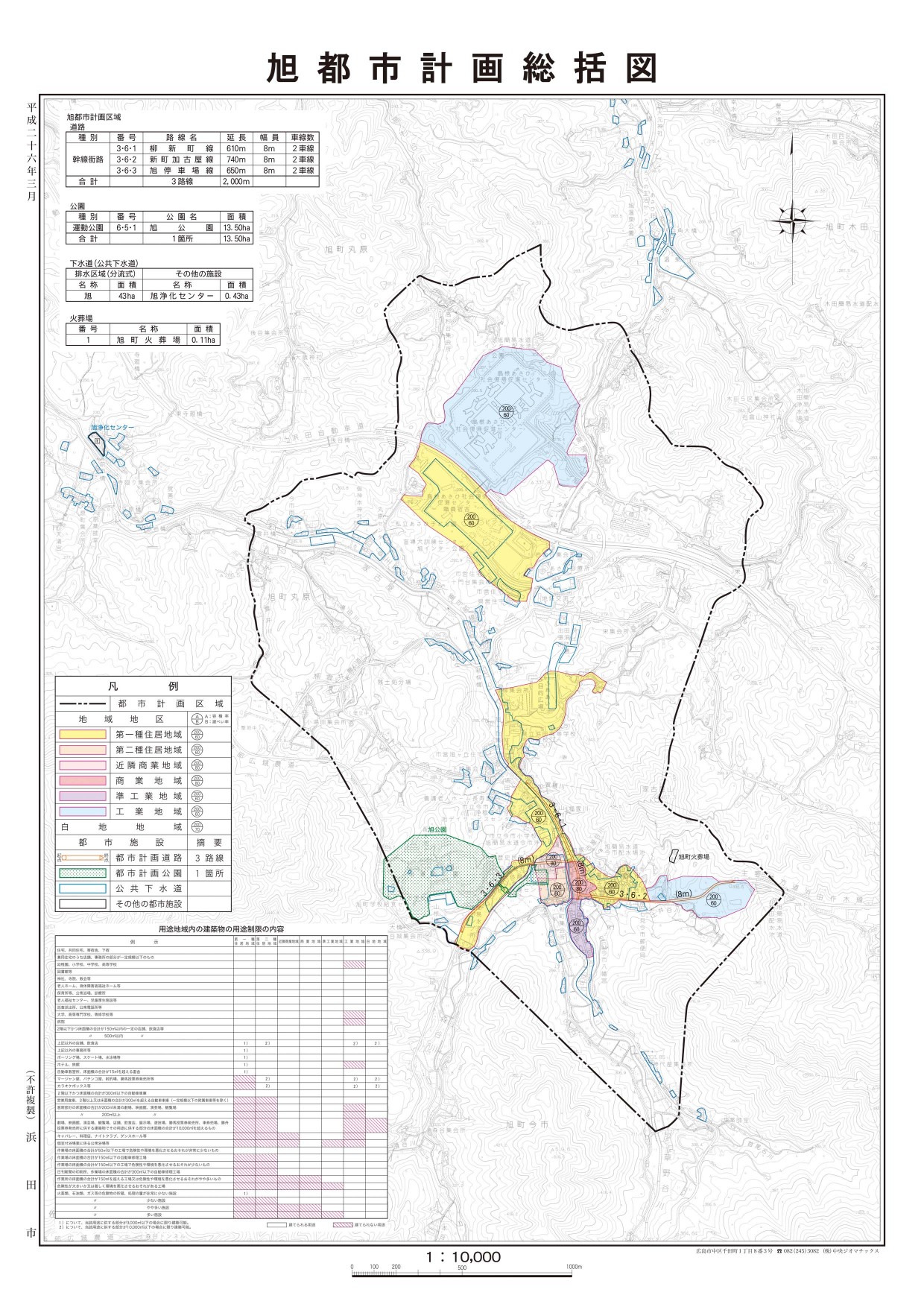 旭都市計画総括図
