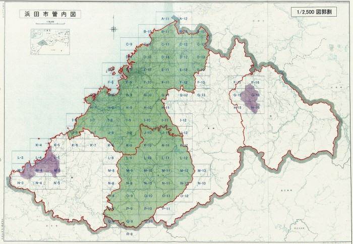 地形図(1/2500)