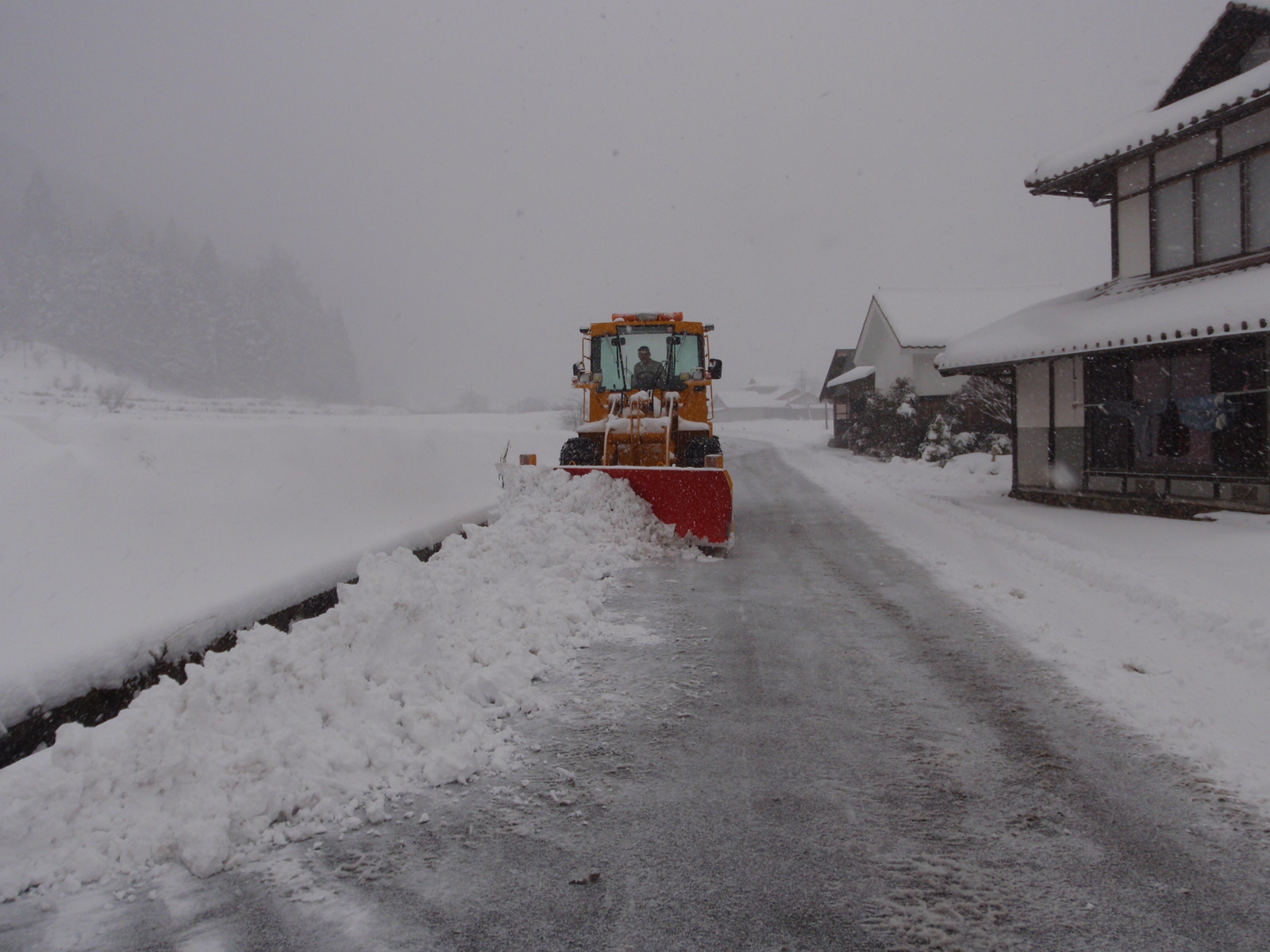 除雪の様子1