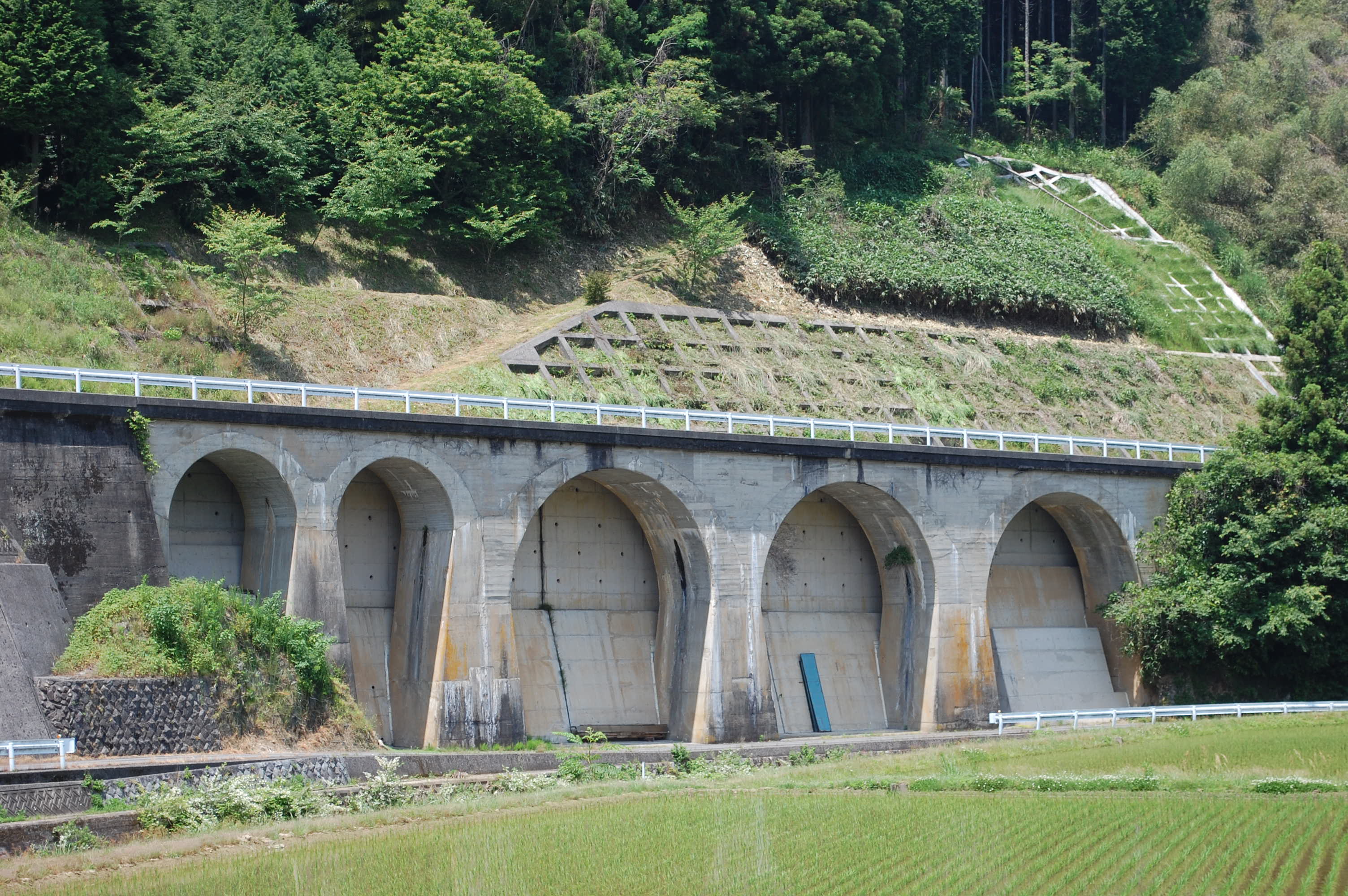 5連アーチ橋