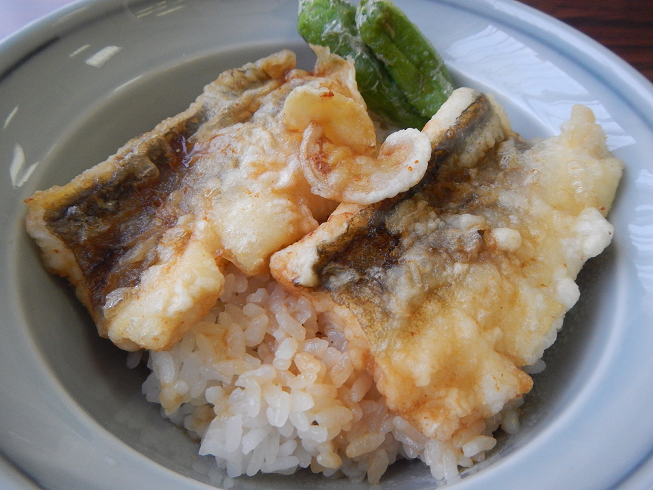 アナゴの天丼