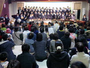 上府小学校学習発表会2