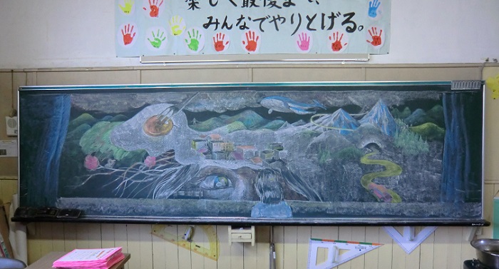 黒板ジャック（６年教室）