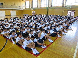 小学校始業式 3学期始業式 | うるかっ子のブログ