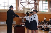 全校朝礼02